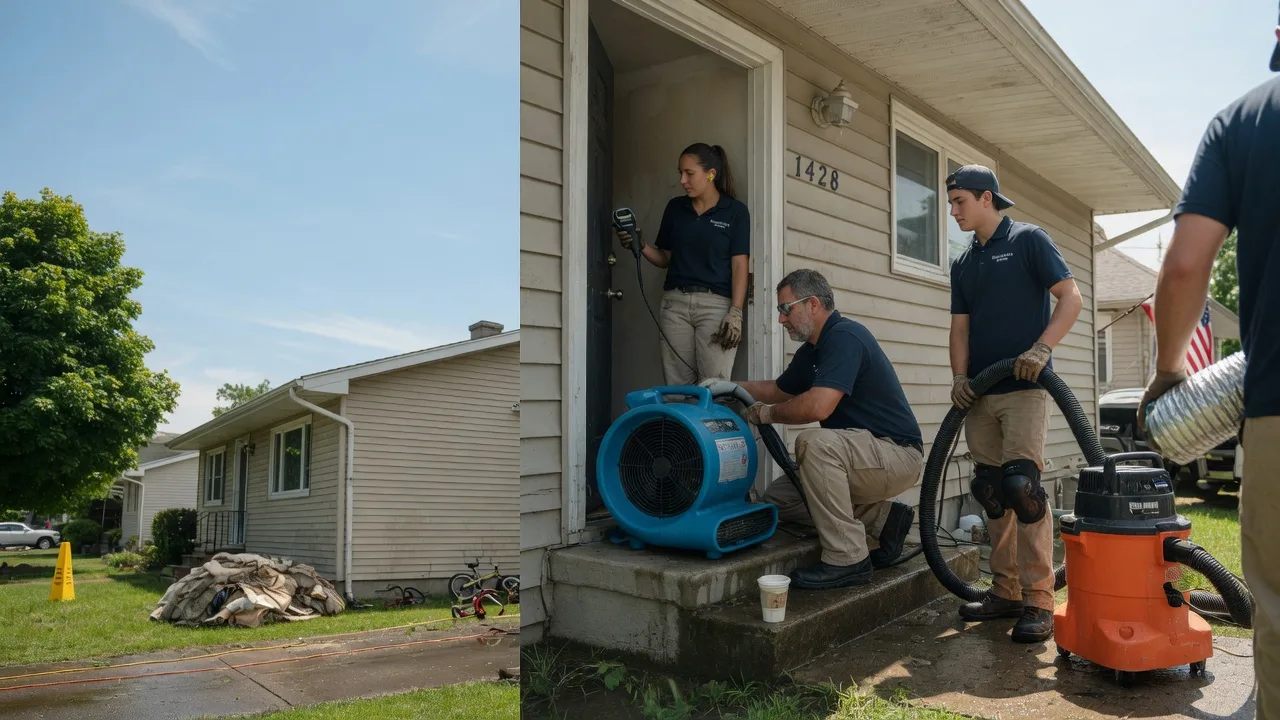 Water Damage Restoration in Belpre, OH near me